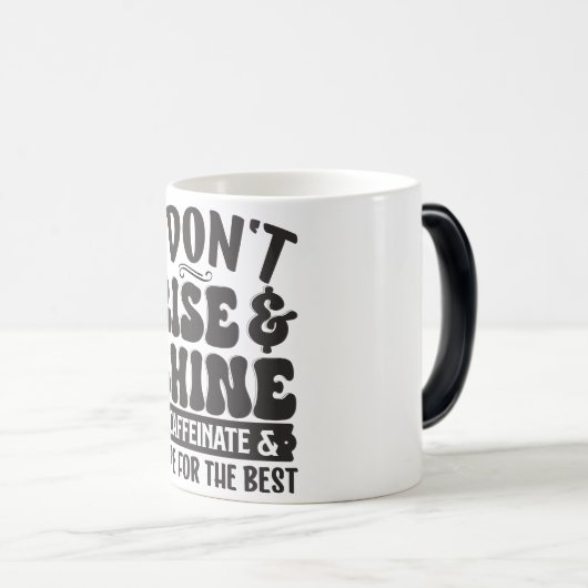 Mug Magique Sarcastic Coffee Quotes (Devant droit)