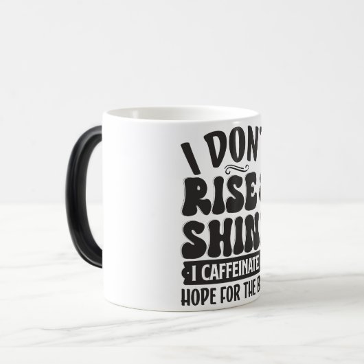 Mug Magique Sarcastic Coffee Quotes (Devant gauche)