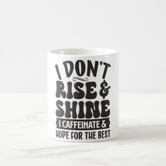Mug Magique Sarcastic Coffee Quotes (Centre)