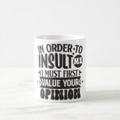 Mug Magique Sarcastic Coffee Quotes (Centre)