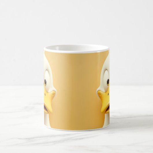 Mug Magique Sarcastic Duck Face 3D (Centre)