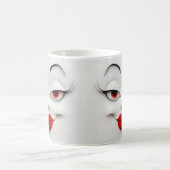 Mug Magique Sarcastic Women Face with Red Lips (Centre)