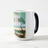 Mug Magique Sauvegarder la date (Devant droit)