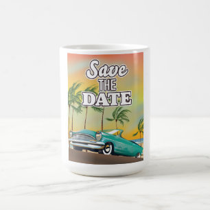 Mug Magique Sauver la date voiture classique