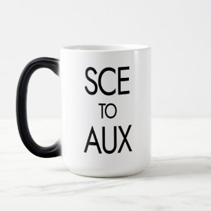 Mug Magique SCE aux AUX comme Race spatiale et Rocket Science