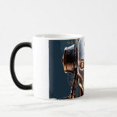 Mug Magique Sci-Fi White Gold Android Deus Ex Machina (Gauche)