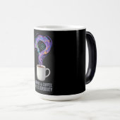 Mug Magique Science et café alimenté par la curiosité (Devant droit)
