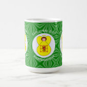Mug Magique Scot Lion Rampant Angel Noël Drapeau Personnaliser (Centre)