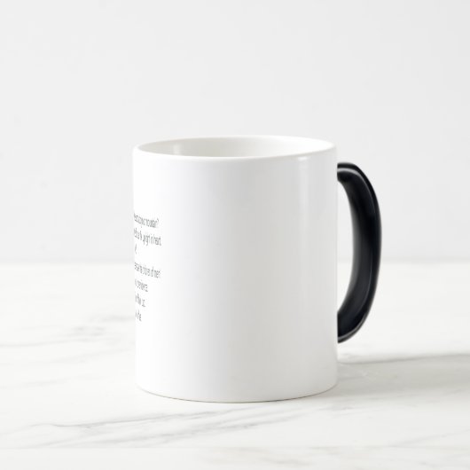 Mug Magique Scripture, psaume 11 (Devant droit)