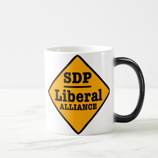 Mug Magique SDP Alliance libéral signent (Droite)