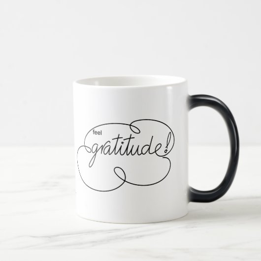 Mug Magique sentir GRATITUDE - Nuage gras (Droite)