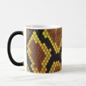 Mug Magique Serpent Brown et impression or (Gauche)