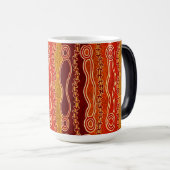 Mug Magique Serpents autochtones. (Devant droit)