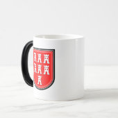Mug Magique Signe de Saxe (Devant gauche)