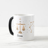 Mug Magique Signe du Zodiaque - Balance / Libra - (Devant gauche)