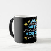 Mug Magique Silent Night Gaming Night All Calm Screens Bright (Devant gauche)