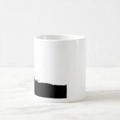 Mug Magique Silhouette de plate-forme de forage (Centre)