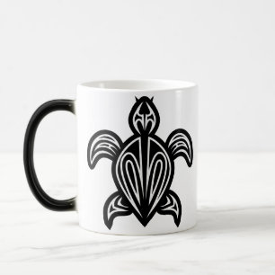 Mug Magique Silhouette de tortue de mer