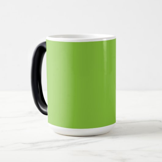 Mug Magique Site Web avec un Arrière - plan vert et une fronti (Devant gauche)