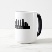 Mug Magique Skyline New York (Devant droit)