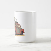 Mug Magique Sloth and Bunny Cartoon Road Trip Adventure (Centre)