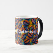 Mug Magique Snarky Hot Liquide Optimisme Fauvist Art (Devant droit)