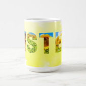 Mug Magique Soeur unique Thème Jaune Tournesol (Centre)