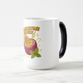 Mug Magique Soleil en Coupe - Fruit de passion tropicale (Devant droit)