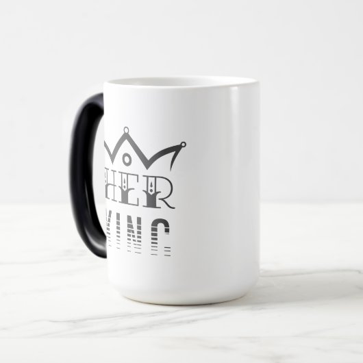 Mug Magique Son Roi (Devant gauche)