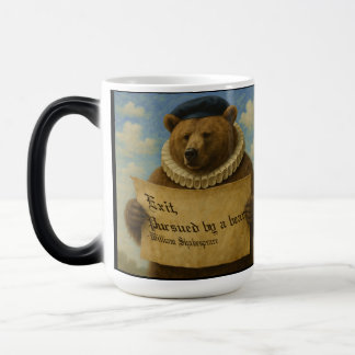 Mug Magique Sortie, poursuivi par un ours citation de Shakespe
