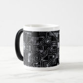 Mug Magique Sortir noir (Devant gauche)