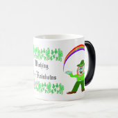 Mug Magique Souhait des arcs-en-ciel (Devant droit)
