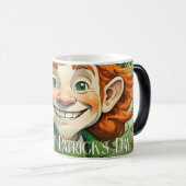 Mug Magique Sourires chanceux à la Saint-Patrick (Devant droit)