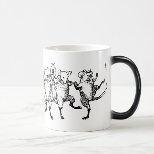 Mug Magique Souris radieuses (Droite)