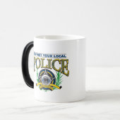 Mug Magique Soutenez votre police locale (Devant gauche)