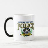 Mug Magique Soutenez votre police locale (Gauche)