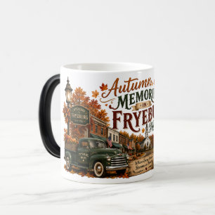 Mug Magique Souvenirs d'automne à Fryeburg dans le Maine en co