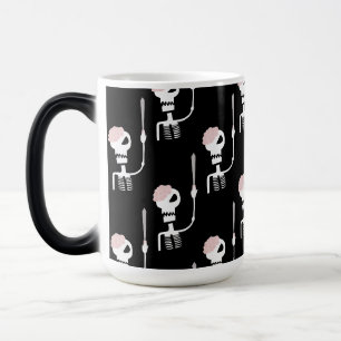 Mug Magique Squelette d'Halloween avec épée