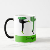 Mug Magique St Patrick's Day Dancers Irlandais Legs (Gauche)
