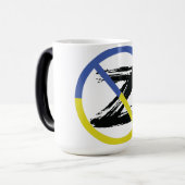 Mug Magique Stop war in Ukraine Throw Pillow (Devant gauche)