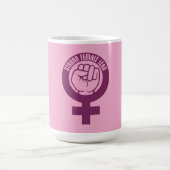 Mug Magique Strong Female Lead Feminist Empowerment Quote Logo (Centre)