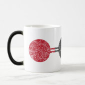 Mug Magique Structure moléculaire du dioxyde de carbone (Gauche)