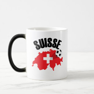 Mug Magique Suisse Suisse Carte Suisse Football Suisse