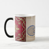 Mug Magique Sultan Sulaiman Signature (Tughra) Café Maroon (Gauche)