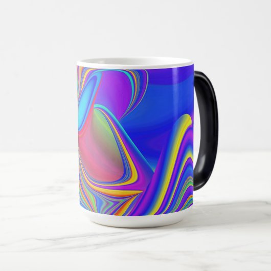 Mug Magique Summerfeel, Rainbowart 3D Abstrait (Devant droit)