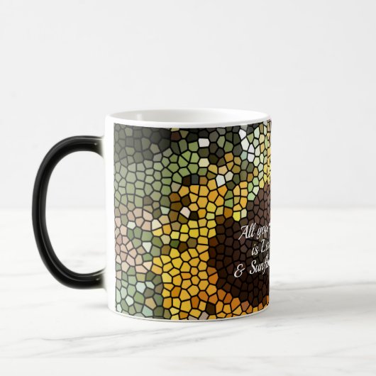 Mug Magique Sunflower Cup (Gauche)