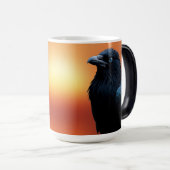 Mug Magique Sunrise Wild Nature Crow-Bird (Devant droit)