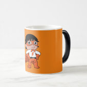 Mug Magique Super Boy Action Hero (Devant droit)