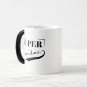 Mug Magique Super grand-mère (Devant gauche)