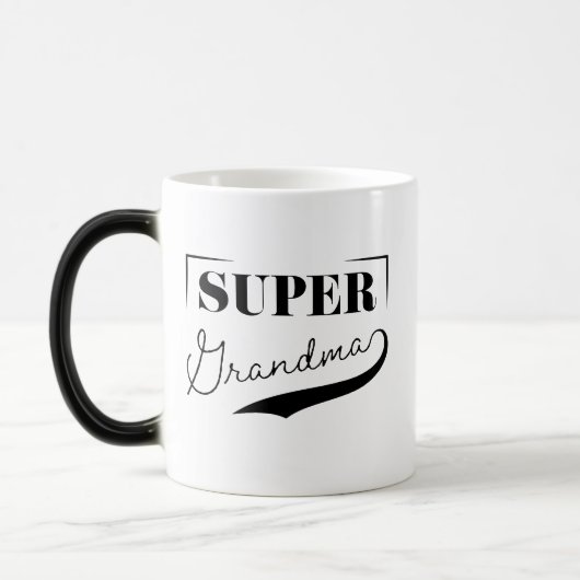 Mug Magique Super grand-mère (Gauche)